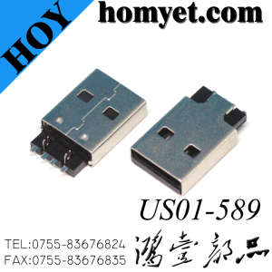 2.0 Micro USB Plug/USB Male Connector